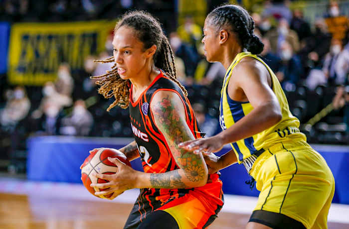 Griner has played five seasons in Russia for UMMC Ekaterinburg.